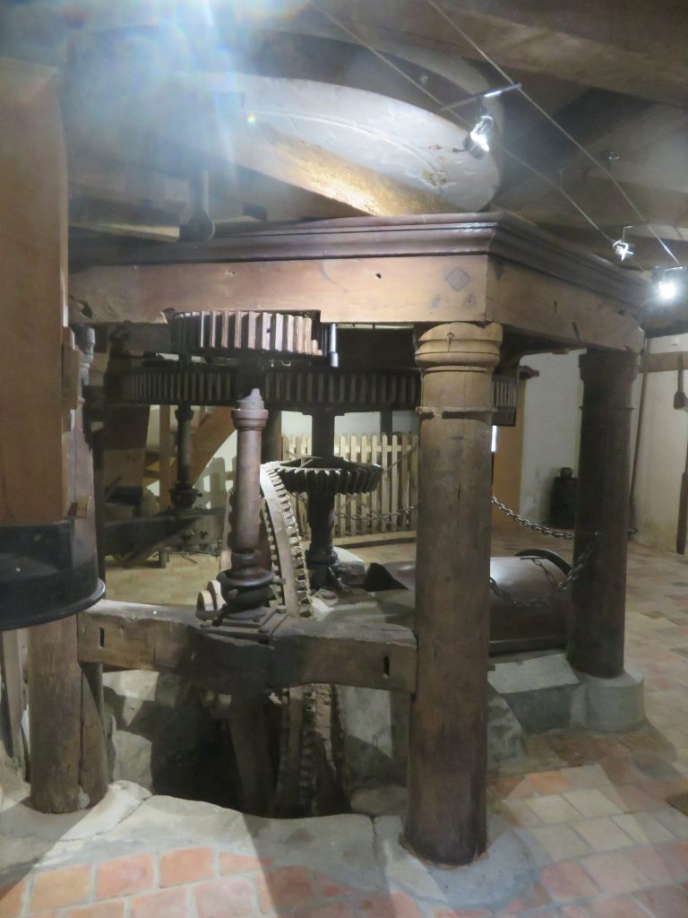 Intérieur du Moulin- avril 2025- Tirage privé.