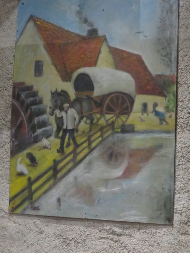 Peinture le Moulin - Musée du Moulin- avril 2025- Tirage privé. 