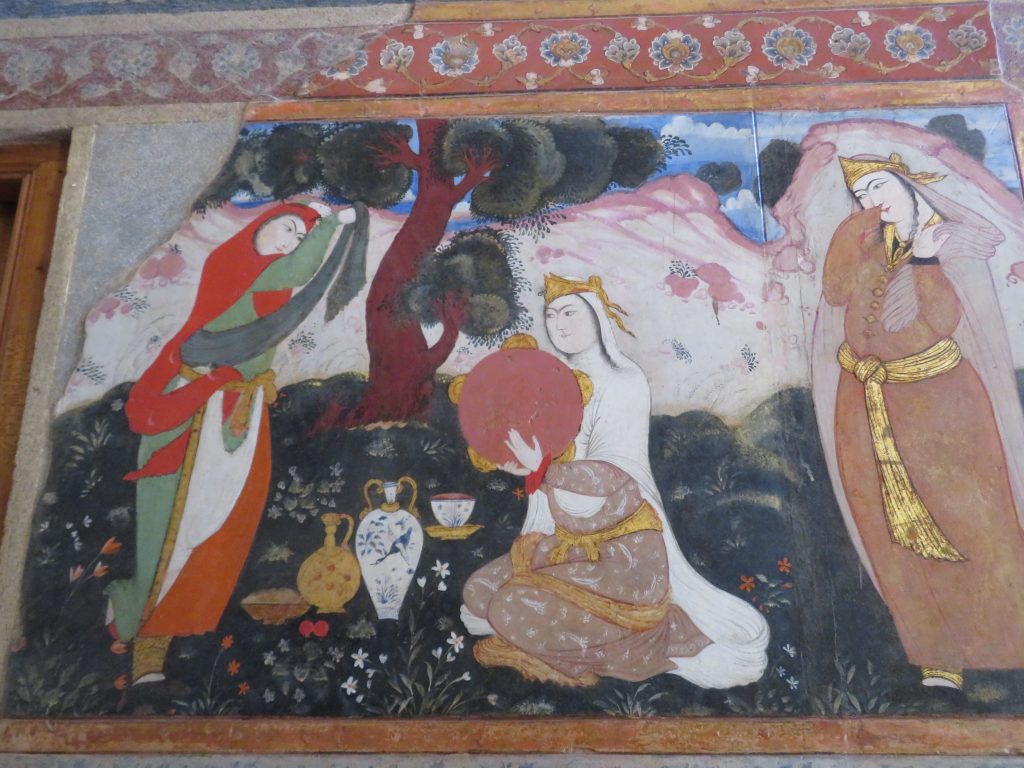 Iran, Ispahan- Cheheisotoon Palace ou Palais des quaranbte colonnes- par Sha Abbas Safavid 1 ier- 2018- Tirage privé.