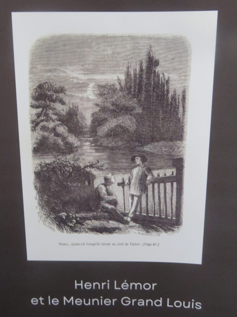 Henri Lemor et le Meunier Grand Louis- Musée du Moulin - ANGIBAULT - avril 2025 - Tirage privé. 