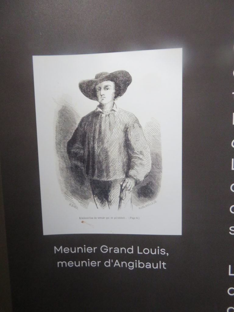 Meunier Grand Louis . Meunier d'ANGIBAULT - Musée du Moulin- ANGIBAULT