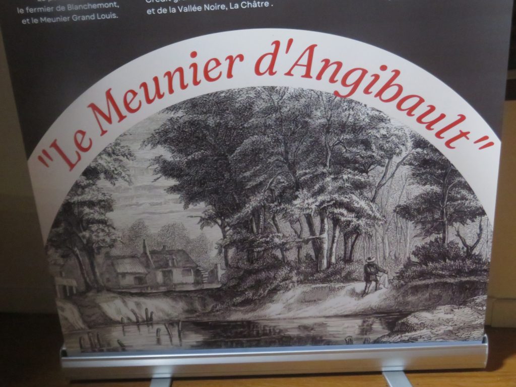 Présentation du Meunier d'ANGIBAULT- Musée du moulin - Angibault - avril 2025- Tirage privé.