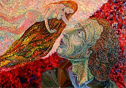 Portrait Alexandre BLOK par Irina BELOVA, 2008- Huile sur toile100X70 cm- source wikipedia