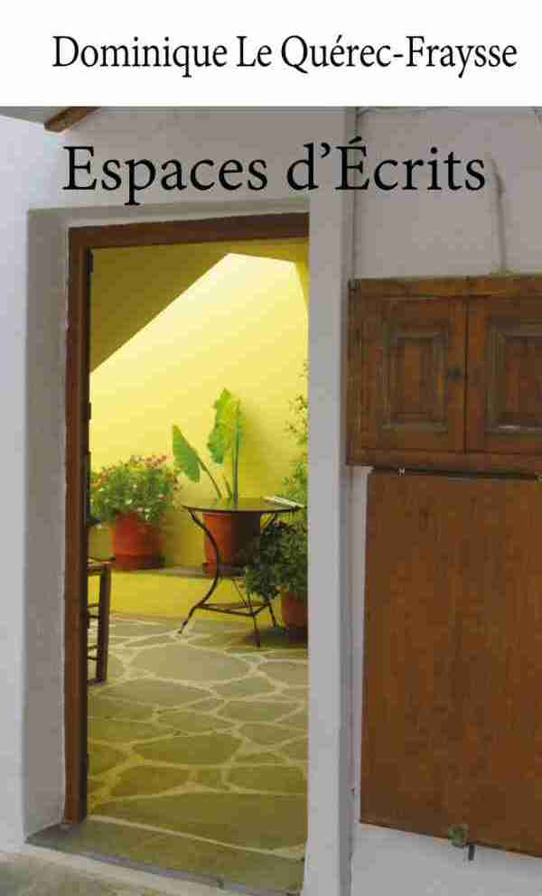 Nouvelle couverture Espaces d'écrits