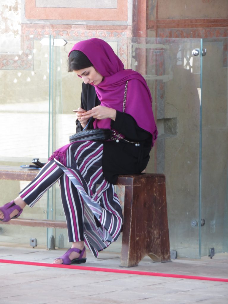 IRAN- Ispahan- Le Palais d'Ali Qapou- Tirage privé 2018. 